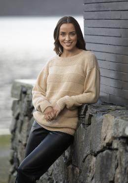 "Wasabi" genser- Viking Design 2209-10 Kit - XS-XXL - Viking Vår