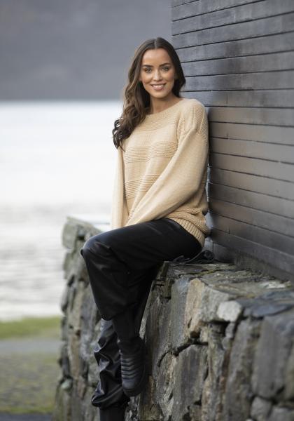 "Wasabi" genser- Viking Design 2209-10 Kit - XS-XXL - Viking Vår