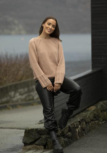 "Persille" genser- Viking Design 2209-8 Kit - XS-XXL - Viking Vår