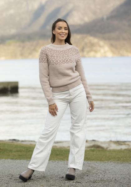 "Allehånde" genser- Viking Design 2209-3 Kit - XS-XXL - Viking Vår