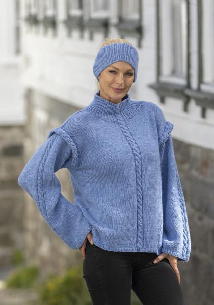"Frey" genser- Viking Design 2331-10 Kit - XS-XXL - Viking Wool