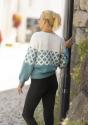 "Arabella" genser- Viking Design 2331-6 Kit - XS-XXL - Viking Wool