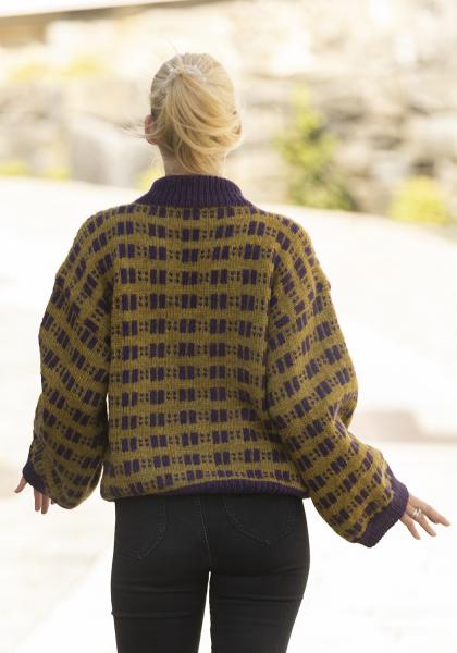 "Edda" genser- Viking Design 2331-4A Kit - XS-XXL - Viking Wool