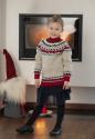 "Nellik" julegenser - Viking Design 2032-10 Kit - 2 - 12 år - Viking Eco Highland Wool