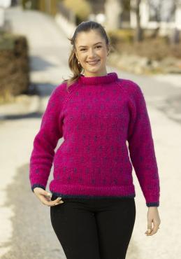 "Samhald" Genser - Viking Design 2316-4B Kit - XS-XXL - Viking Alpaca Bris
