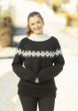 "Oltes" Genser - Viking Design 2316-5 Kit - XS-XXL - Viking Alpaca Bris