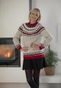 "Nellik" julegenser - Viking Design 2032-9 Kit - XS-XXL - Viking Eco Highland Wool