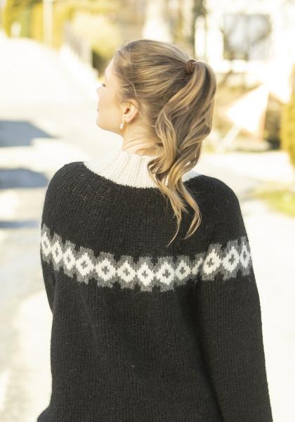 "Oltes" Genser - Viking Design 2316-5 Kit - XS-XXL - Viking Alpaca Bris