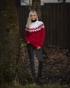 "Nisse" Genser - Viking Design 2032-8A Kit - XXS-XXXL - Viking Alpaca Storm