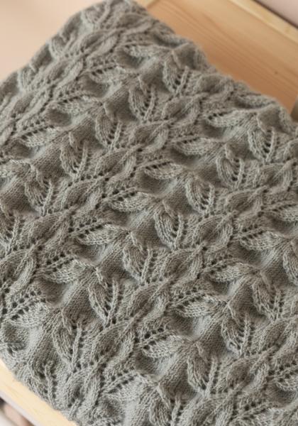 "Evander" Tæppe 119 x 120cm - Viking Design 2417-21 Kit - Viking Trend merino petite