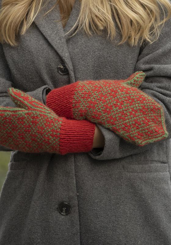 Turte vantar - Viking Design 2334-35 Kit - Dam - Viking Alpaca Storm
