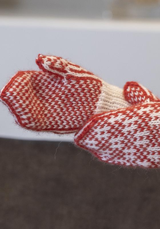 Turte vantar - Viking Design 2334-33 Kit - 2 - 12 år - Viking Alpaca Storm