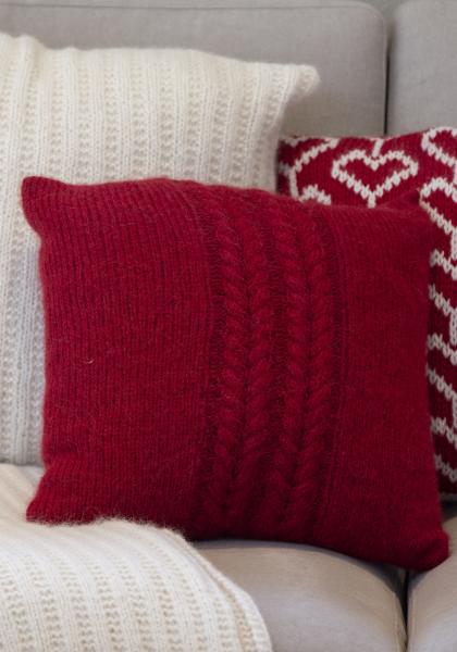Abel pude - Viking Design 2334-17 Kit - 40 x 40 cm - Viking Alpaca Bris