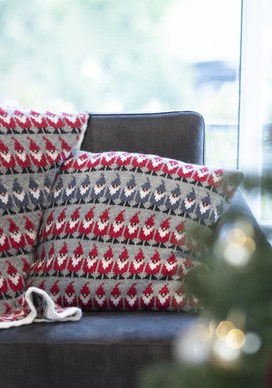 Nissekudde - Viking Design 2334-24 Kit - 45 x 45 cm - Viking Alpaca Storm