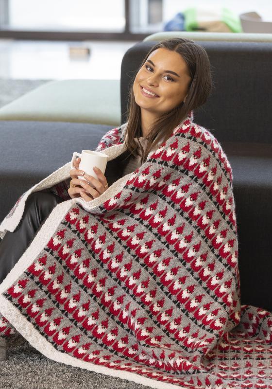 Nissefilt - Viking Design 2334-23 Kit - 112 x 175 cm - Viking Alpaca Storm