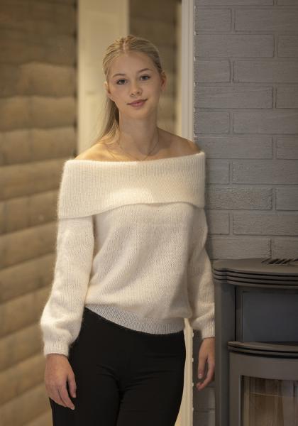 "Noel" Genser - Viking Design 2334-4 Kit - XS-XXL - Viking Trend Merino Petite og Viking Kid-Silk 