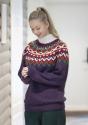 "Kraft" genser- Viking Design 2334-3C Kit - XS-XXL - Viking Wool
