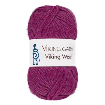 Viking Wool 566 Mørk Rosa
