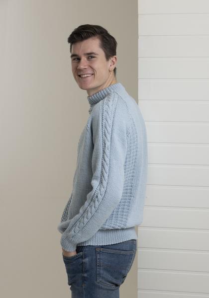 "Lyng" genser- Viking Design 2315-8B Kit - XS-XXL - Viking Vår
