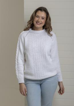 "Lyng" genser- Viking Design 2315-8A Kit - XS-XXL - Viking Vår