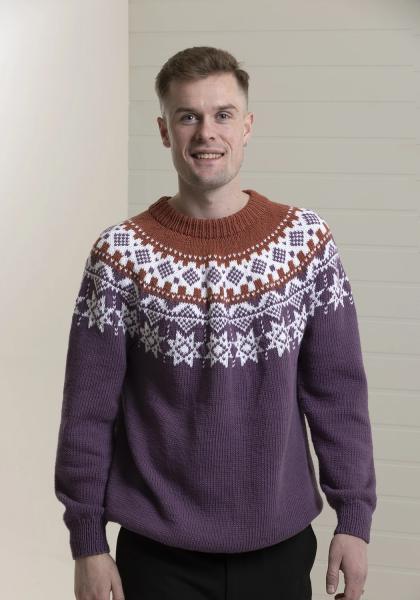 "Svartor" genser- Viking Design 2315-7B Kit - XS-XXL - Viking Vår 
