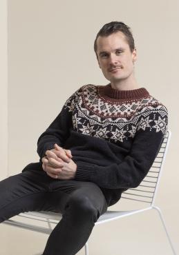 "Svartor" genser- Viking Design 2315-7A Kit - XS-XXL - Viking Vår