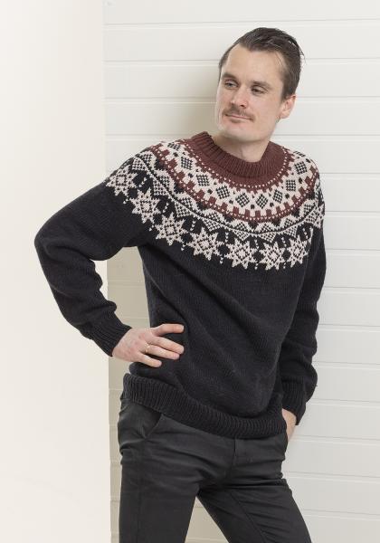 "Svartor" genser- Viking Design 2315-7A Kit - XS-XXL - Viking Vår