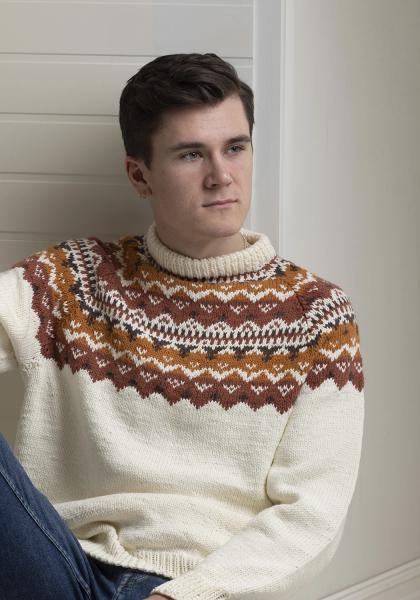 "Turt" genser- Viking Design 2315-6C Kit - XS-XXL - Viking Vår