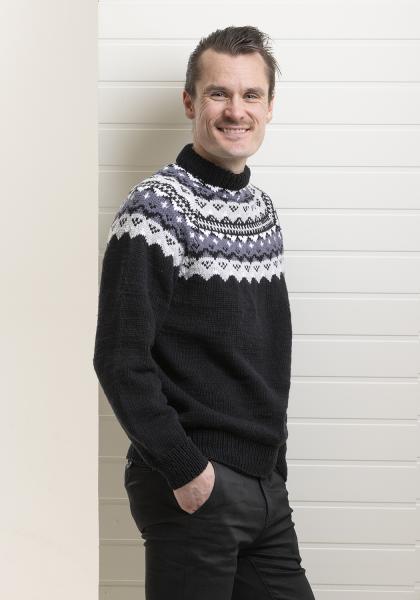 "Turt" genser- Viking Design 2315-6B Kit - XS-XXL - Viking Vår