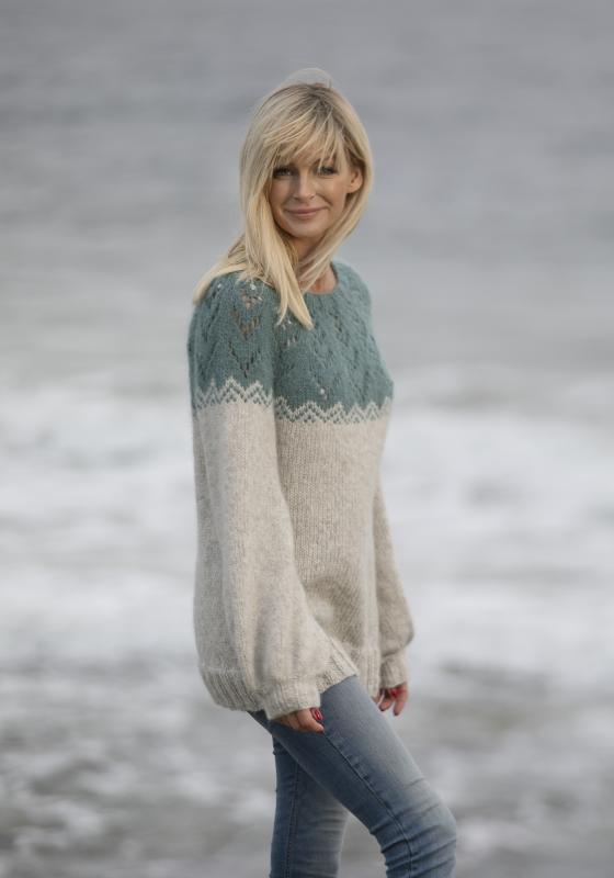"Frisk" Tröja - Viking Design 2035-7 Kit - XS-XXL - Viking Alpaca Bris