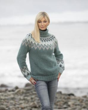 "Kathrine" Genser - Viking Design 2035-1B Kit - XS-XXL - Viking Alpaca Bris