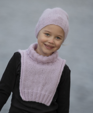 "Ross" Hals og hue - Viking Design 2034-9 Kit - Barn - Viking Alpaca Bris