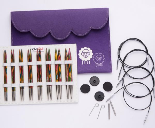 KnitPro Symfonie Udskiftbare Rundpinde Deluxe Sæt