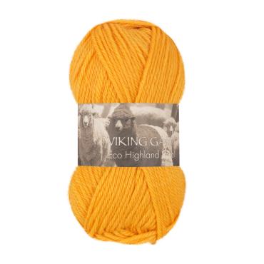 Viking Eco Highland Wool 245 Gul