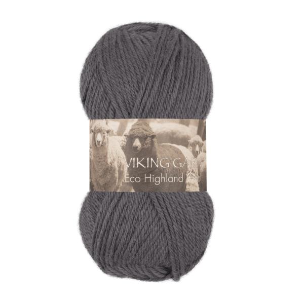 Viking Eco Highland Wool 214 Stålgrå