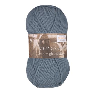 Viking Eco Highland Wool 210 Gråblå