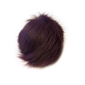 Pompon Pelskvast Kaninhår 60 mm - Lilla