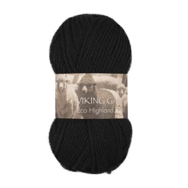 Viking Eco Highland Wool 203 Sort