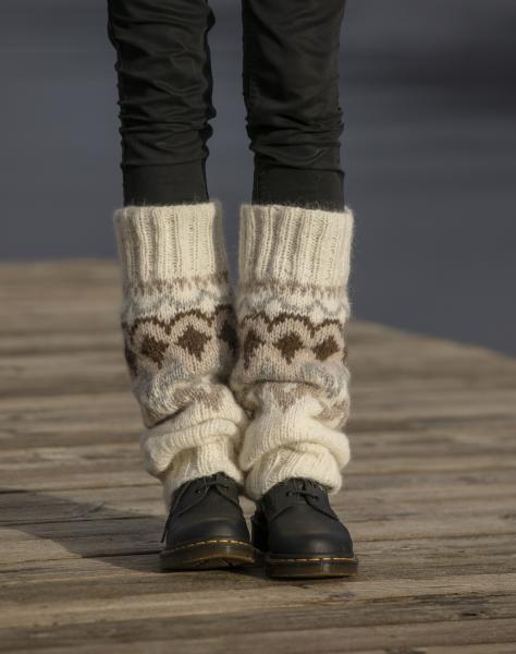 "Kathrine" Hue og benvarmere - Viking Design 2034-3 Kit - S-L - Viking Alpaca Bris