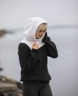 "Hood" Hætte - Viking Design 2034-2 Kit - Dame - Viking Alpaca Bris