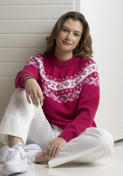 "Sildre" genser- Viking Design 2315-3B Kit - XS-XXL - Viking Vår