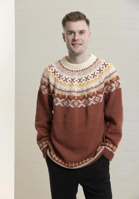 "Apal" tröja- Viking Design 2315-1B Kit - XS-XXL - Viking Vår