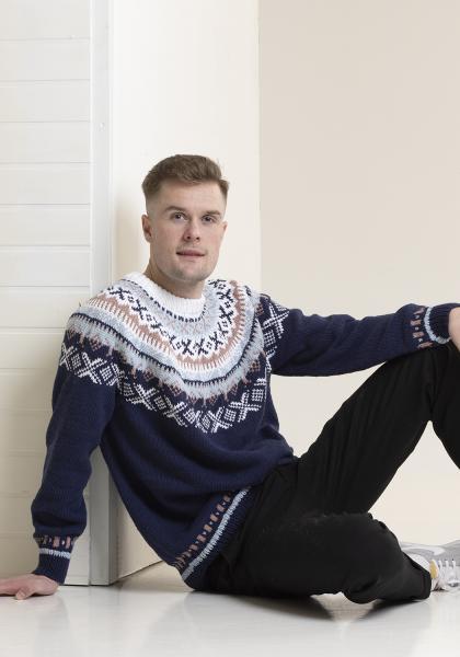"Apal" genser- Viking Design 2315-1A Kit - XS-XXL - Viking Vår