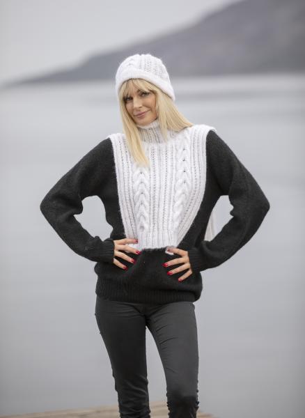 "Mila" Hals og hue - Viking Design 2033-3 Kit - Dame - Viking Alpaca Bris