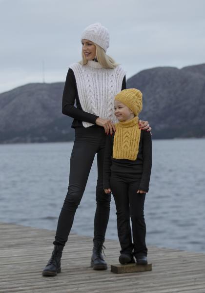 "Mila" Hals og hue - Viking Design 2033-3 Kit - Dame - Viking Alpaca Bris