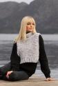 "Tikk" Hals i dobbelt garn - Viking Design 2033-2 Kit - Dame - Viking Alpaca Bris