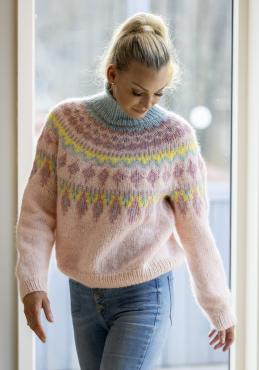 "Evelina" Genser - Viking Design 2416-4 Kit - XS-XXL - Viking Alpaca Bris