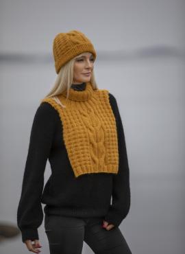 "Halm" Hals og hue - Viking Design 2033-1A Kit - Barn + Dame - Viking Alpaca Bris
