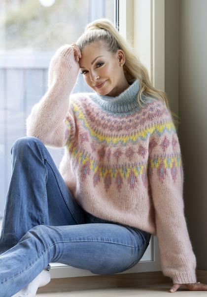 "Evelina" Genser - Viking Design 2416-4 Kit - XS-XXL - Viking Alpaca Bris