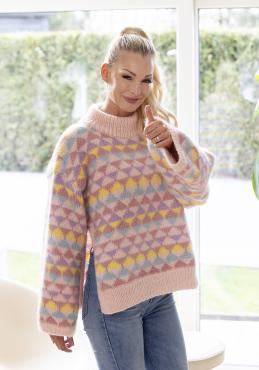 "Emilda" Genser - Viking Design 2416-3 Kit - XS-XL - Viking Alpaca Bris